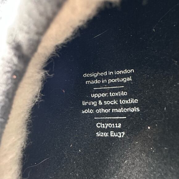 Mahabis Womens Classic Wool & Neoprene Slipper Shoes US 6.5 Yellow/Gray Comfort - Picture 13 of 15